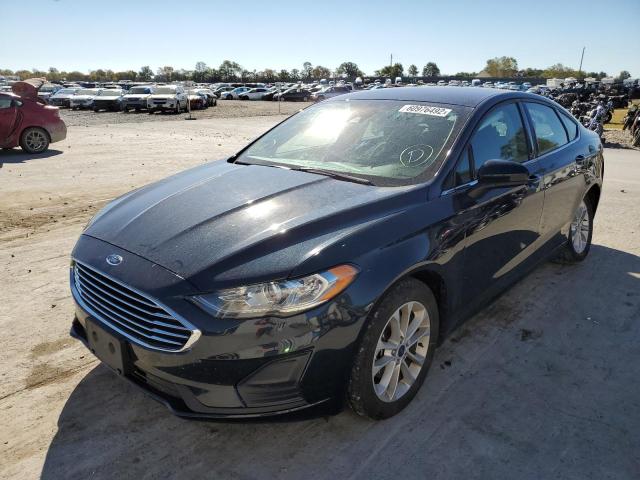 Photo 2 from auction – 2020 FORD FUSION 4D with VIN 3FA6P0HD9LR144542