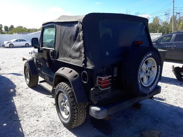 Photo 3 from auction – 2000 JEEP WRANGLER / with VIN 1J4FA49S2YP772418