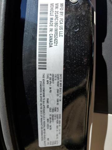 Photo 10 from auction – 2021 CHRYSLER PACIFICA T with VIN 2C4RC1BG1MR524221