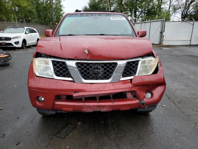 Photo 9 from auction – 2005 NISSAN PATHFINDER with VIN 5N1AR18W15C727495