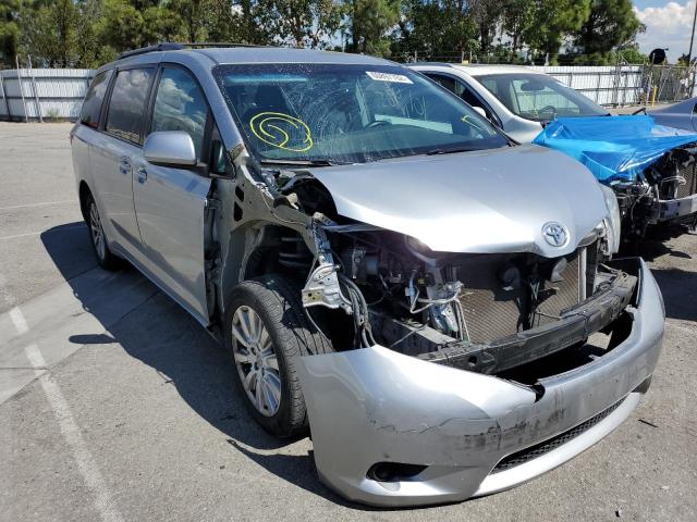 TOYOTA SIENNA LE 2017 with VIN 5TDJZ3DC6HS171392 - Photo from auction