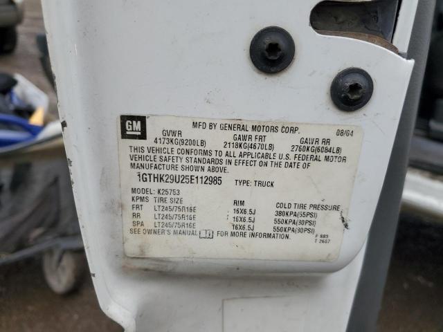 Photo 10 from auction – 2005 GMC SIERRA K25 with VIN 1GTHK29U25E112985