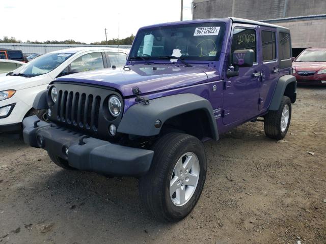Photo 2 from auction – 2017 JEEP WRANGLER U with VIN 1C4BJWDG4HL645003