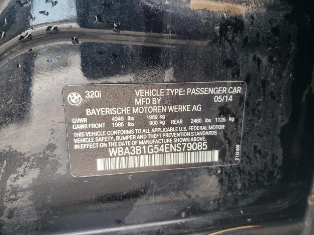 Photo 10 from auction – 2014 BMW 320 I with VIN WBA3B1G54ENS79085