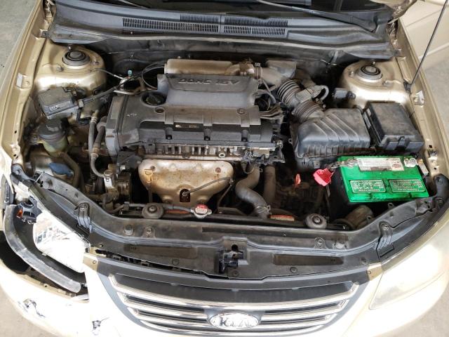 Photo 7 from auction – 2009 KIA SPECTRA EX with VIN KNAFE221895652150