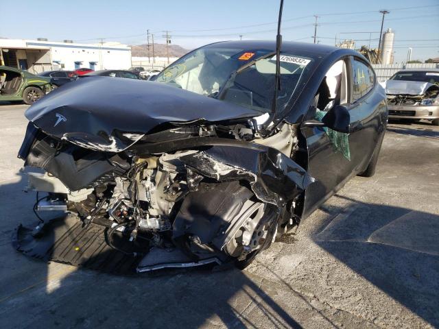 Photo 2 from auction – 2022 TESLA MODEL Y with VIN 7SAYGDEE6NF456400