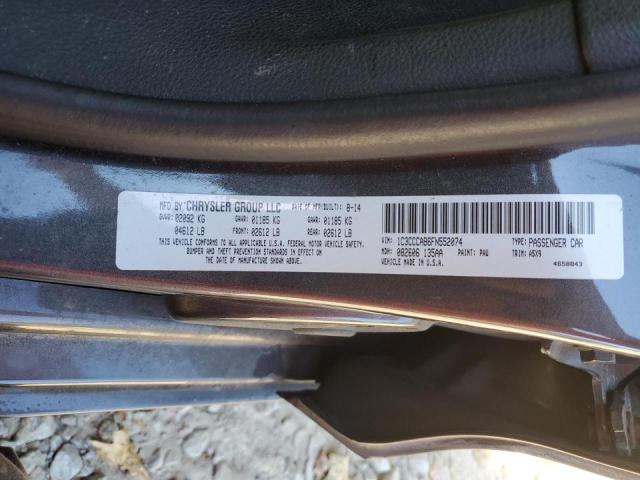 Photo 10 from auction – 2015 CHRYSLER 200 LIMITE with VIN 1C3CCCAB6FN552074
