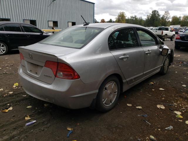 Photo 4 from auction – 2008 HONDA CIVIC HYBR with VIN JHMFA36288S024269