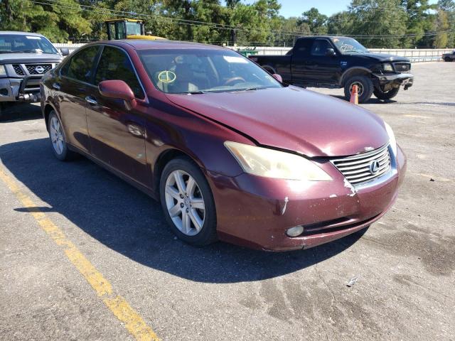 LEXUS ES 350 2008 with VIN JTHBJ46G782252585 - Photo from auction