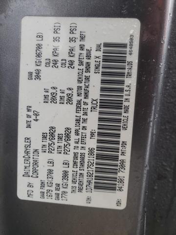 Photo 10 from auction – 2007 DODGE RAM 1500 S with VIN 1D7HA18217S211806