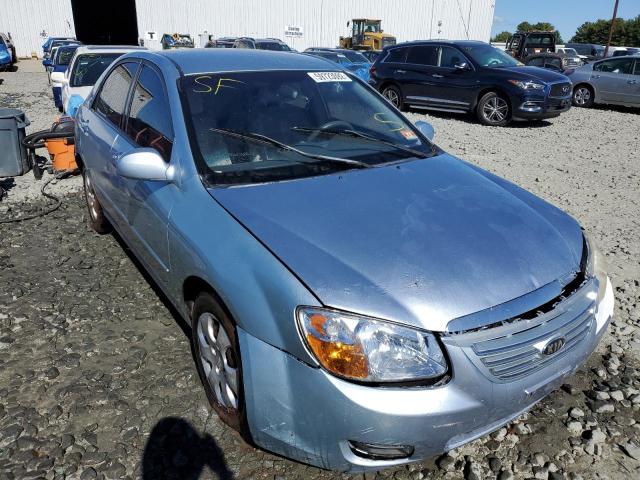 KIA SPECTRA EX 2007 with VIN KNAFE122075474492 - Photo from auction