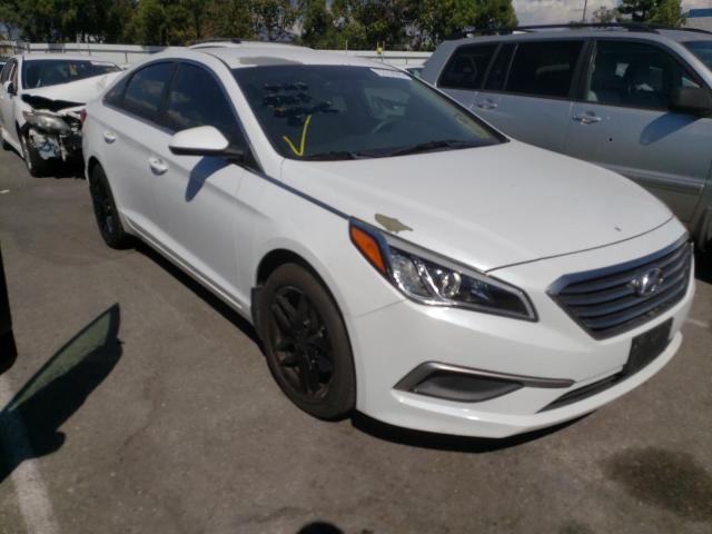 HYUNDAI SONATA SE 2017 with VIN 5NPE24AF6HH456531 - Photo from auction