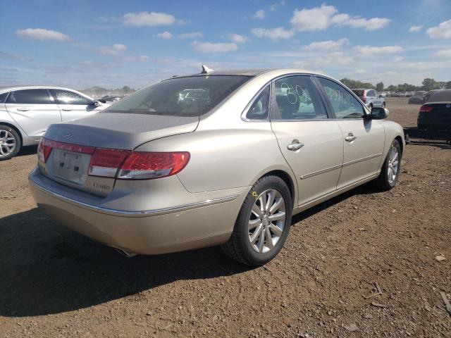 Photo 4 from auction – 2009 HYUNDAI AZERA SE with VIN KMHFC46F19A343567