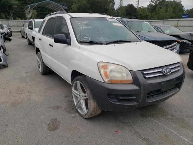 KIA SPORTAGE E 2007 with VIN KNDJF723X77323105 - Photo from auction