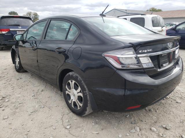 Photo 3 from auction – 2014 HONDA CIVIC HYBR with VIN 19XFB4F25EE002085
