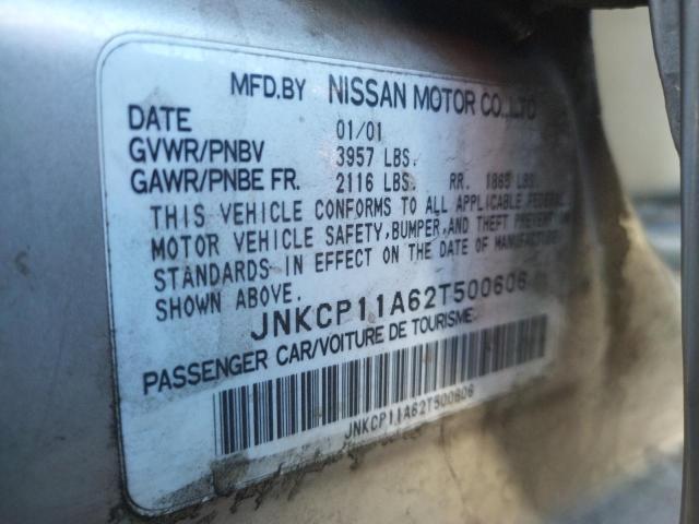 Photo 10 from auction – 2002 INFINITI G20 with VIN JNKCP11A62T500606