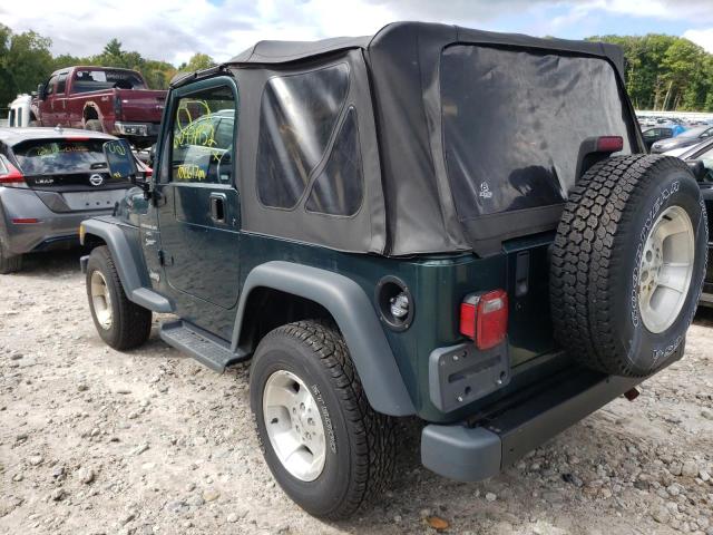 Photo 3 from auction – 2000 JEEP WRANGLER / with VIN 1J4FA49S7YP736983