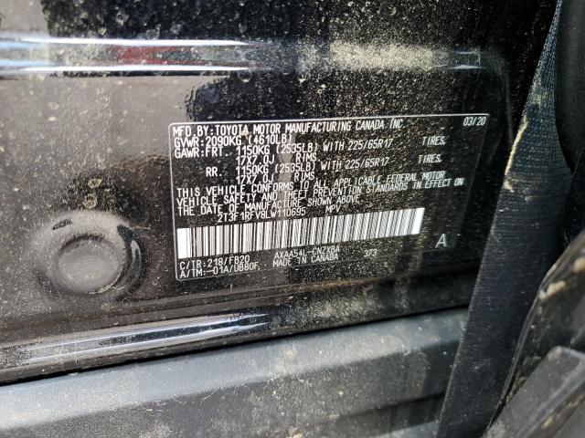 Photo 10 from auction – 2020 TOYOTA RAV4 LE with VIN 2T3F1RFV8LW110695