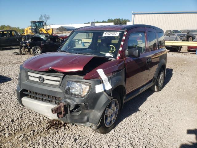 Photo 2 from auction – 2008 HONDA ELEMENT LX with VIN 5J6YH18348L016786