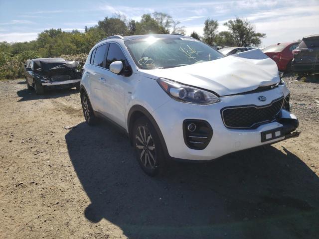 KIA SPORTAGE E 2017 with VIN KNDPNCAC8H7170653 - Photo from auction