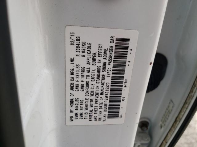 Photo 10 from auction – 2015 ACURA TLX TECH with VIN 19UUB1F55FA015523