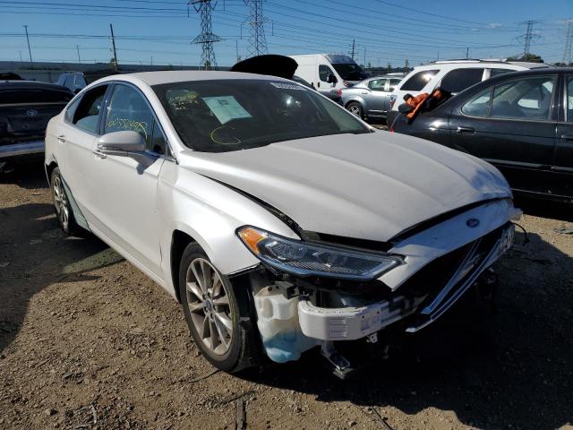 FORD FUSION SE 2017 with VIN 3FA6P0HD1HR415584 - Photo from auction