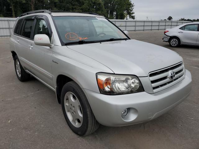 TOYOTA HIGHLANDER 2005 with VIN JTEDP21A450091177 - Photo from auction