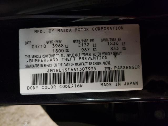 Photo 10 from auction – 2010 MAZDA 3 I with VIN JM1BL1SF6A1307935