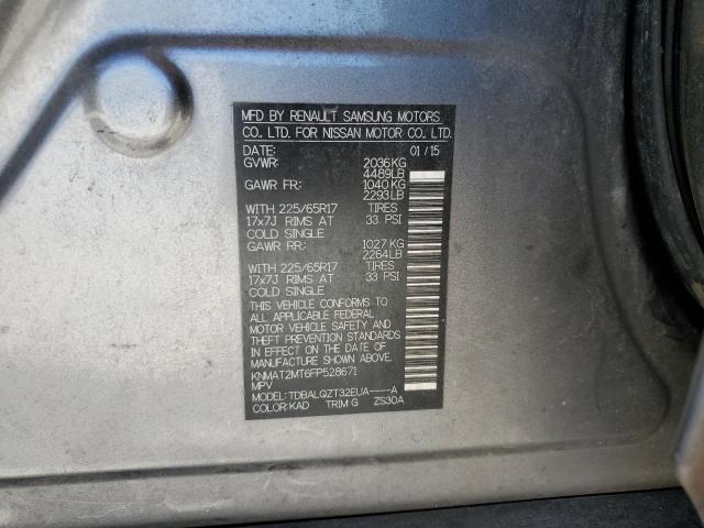 Photo 10 from auction – 2015 NISSAN ROGUE S with VIN KNMAT2MT6FP528671