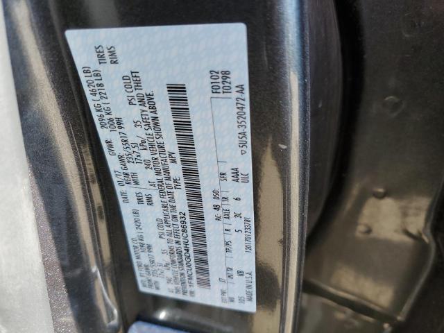 Photo 10 from auction – 2017 FORD ESCAPE SE with VIN 1FMCU0GD4HUC86932