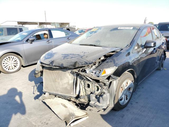 Photo 2 from auction – 2013 HONDA CIVIC LX with VIN 2HGFB2F5XDH302269
