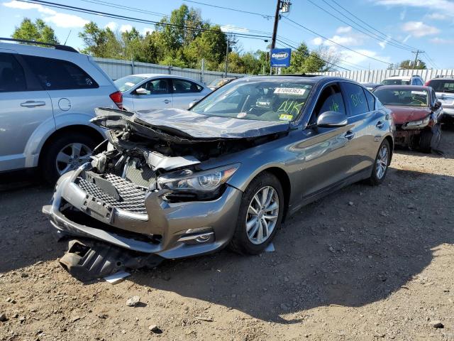 Photo 2 from auction – 2014 INFINITI Q50 BASE with VIN JN1BV7AR2EM697268