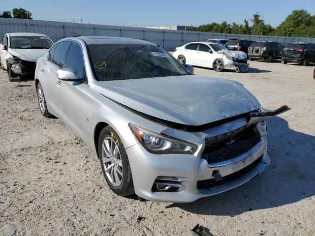 INFINITI Q50 BASE 2014 with VIN JN1BV7AP6EM693139 - Photo from auction