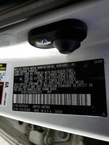 Photo 10 from auction – 2009 TOYOTA VENZA with VIN 4T3ZE11A29U005375