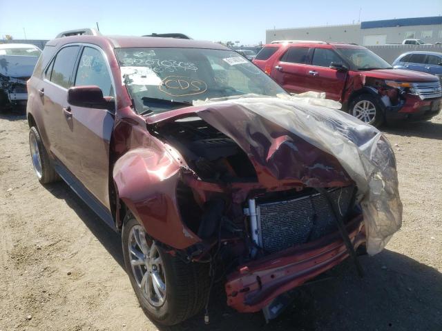 CHEVROLET EQUINOX LT 2017 with VIN 2GNALCEK7H1587828 - Photo from auction