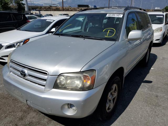 TOYOTA HIGHLANDER 2005 with VIN JTEGD21A250106183 - Photo from auction