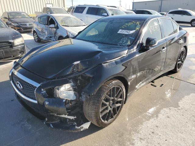 INFINITI Q50 PREMIU 2017 with VIN JN1EV7AP9HM733263 - Photo from auction
