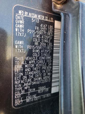 Photo 10 from auction – 2013 NISSAN JUKE S with VIN JN8AF5MV6DT223013