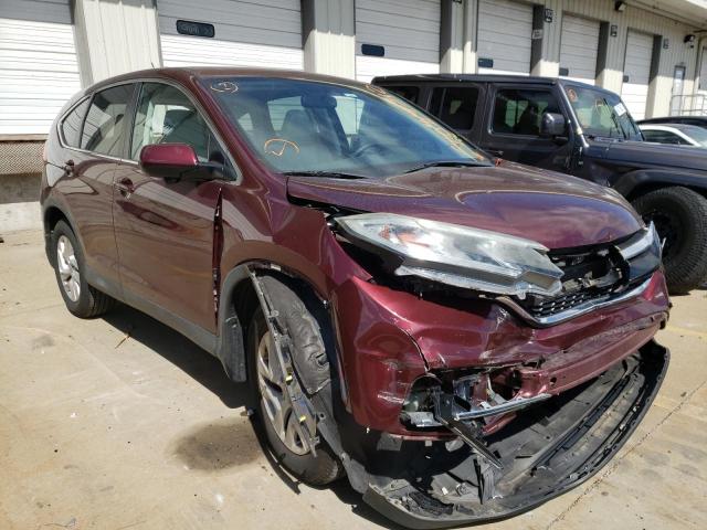 HONDA CR-V EX 2015 with VIN 2HKRM4H57FH624070 - Photo from auction