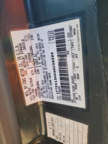 Photo 10 from auction – 1995 FORD F150 with VIN 1FTEX15HXSKC08089