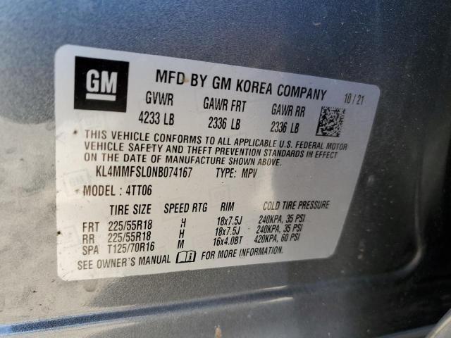 Photo 10 from auction – 2022 BUICK ENCORE GX with VIN KL4MMFSL0NB074167