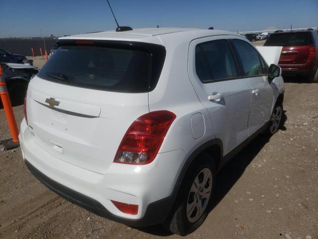 Photo 4 from auction – 2018 CHEVROLET TRAX LS with VIN KL7CJKSB2JB587373