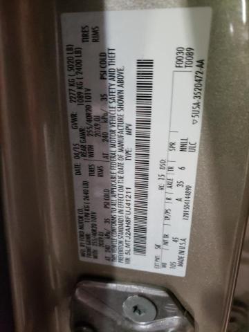 Foto 10 de la subasta – 2015 LINCOLN MKC con VIN 5LMTJ2AH8FUJ41211