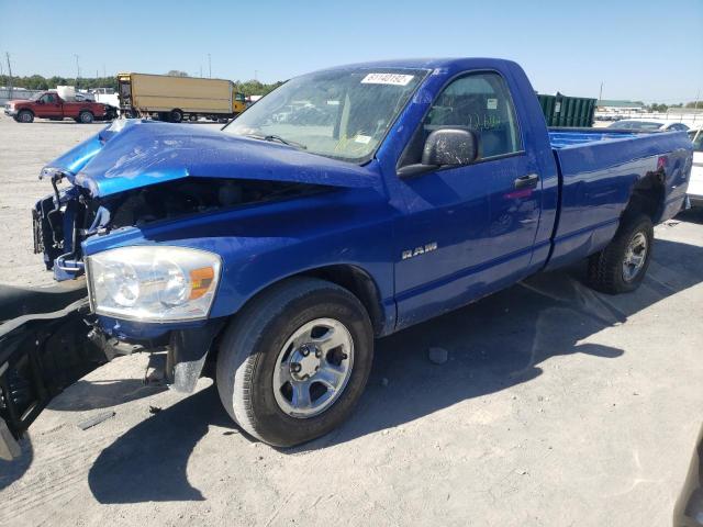 Photo 2 from auction – 2008 DODGE RAM 1500 S with VIN 1D7HA16K78J220830