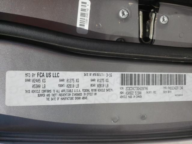 Photo 10 from auction – 2016 DODGE CHARGER R/ with VIN 2C3CDXCT3GH226706