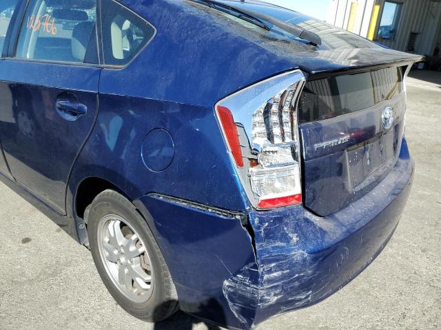 Photo 9 from auction – 2010 TOYOTA PRIUS with VIN JTDKN3DU0A1098662