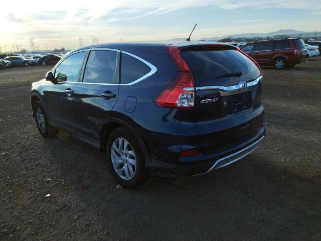 Photo 3 from auction – 2015 HONDA CR-V EX with VIN 3CZRM3H57FG712100
