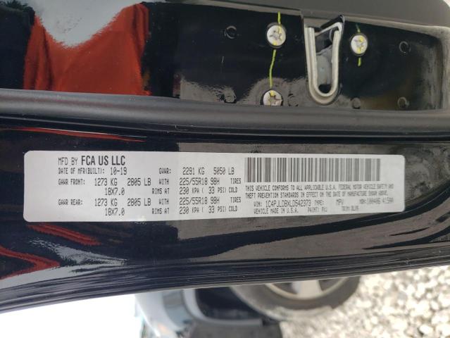 Photo 10 from auction – 2020 JEEP CHEROKEE L with VIN 1C4PJLDBXLD542373