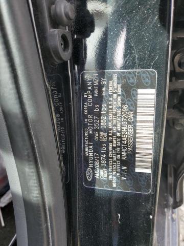 Photo 10 from auction – 2017 HYUNDAI ACCENT SE with VIN KMHCT4AE3HU372096