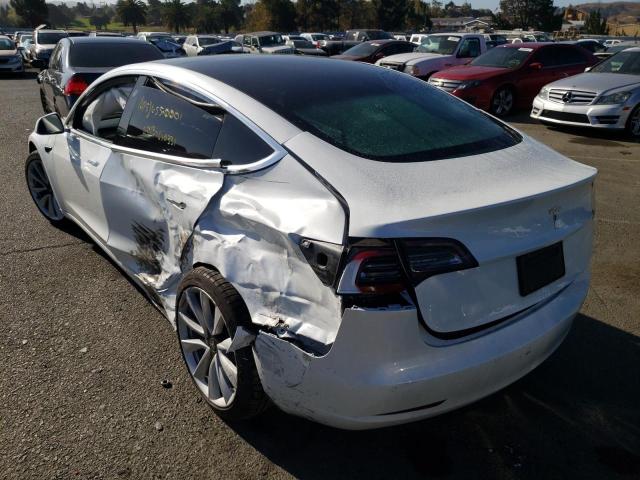 Photo 3 from auction – 2020 TESLA MODEL 3 with VIN 5YJ3E1EA9LF806530